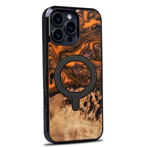 Bewood Unique case for iPhone 16 Pro Max 6,9" Orange with MagSafe - Image 2