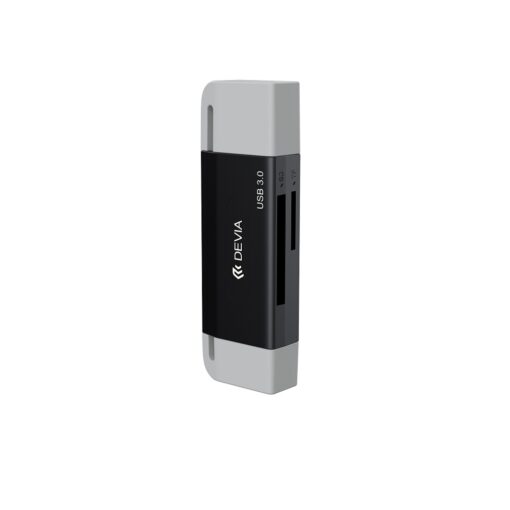 Devia card reader 2in1 EL240 USB/USB-C 3.0 black - Image 4