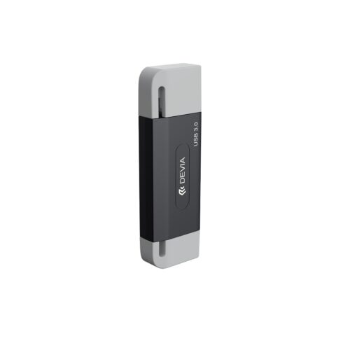 Devia card reader 2in1 EL240 USB/USB-C 3.0 black - Image 5