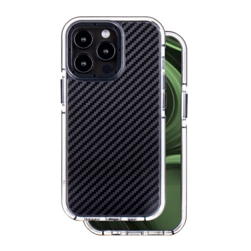 Acrylic Carbon case for iPhone 13 Pro 6,1" czarna