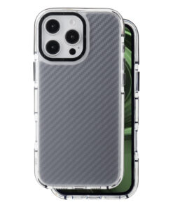 Acrylic Carbon case for iPhone 16 Pro Max 6,9" black