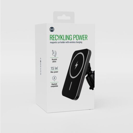 Forever recycling car holder with inductive charging, compatible with MagSafe  RUS138-MS-01 - Image 3