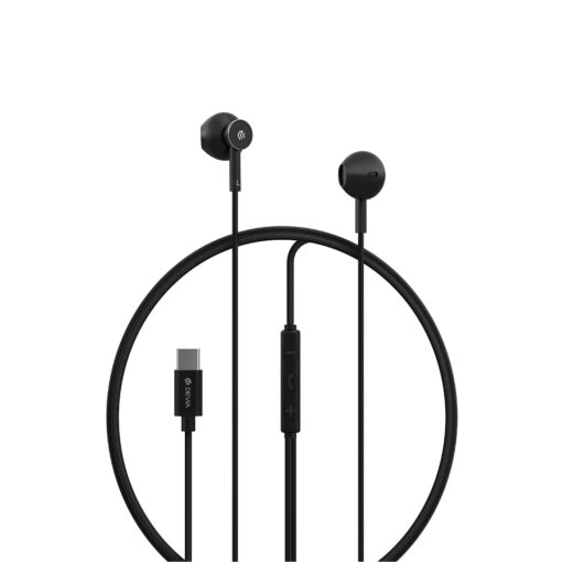 Devia wired earphones Smart M2 Digital Metal USB-C black