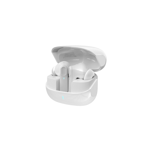 Devia Bluetooth earphones TWS Pro 1 white with ANC - Image 2