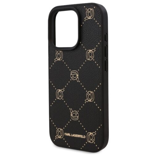 Karl Lagerfeld case for iPhone 16 Pro Max 6,9" KLHMP16XPGKHPHK black Hard Karl Head MagSafe - Image 6