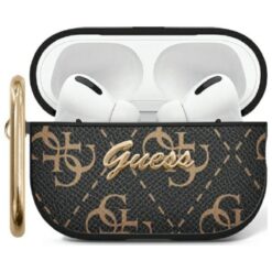 Guess PU New 4G Hook case for AirPods 3 black