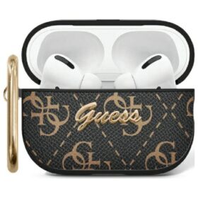 Guess PU New 4G Hook case for AirPods 3 black