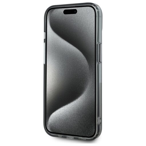 Karl Lagerfeld HC MagSafe IML Metal Choupette Head case for iPhone 15 6,1" black - Image 5