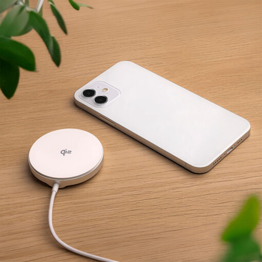 Forever MAWC-300 magnetic wireless charger Qi2 15W silver - Image 7