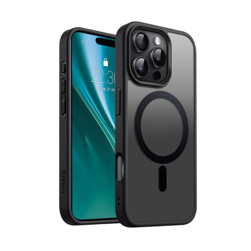 Etteri Matt Mag case for iPhone 16 Pro Max 6,9" black - Image 2