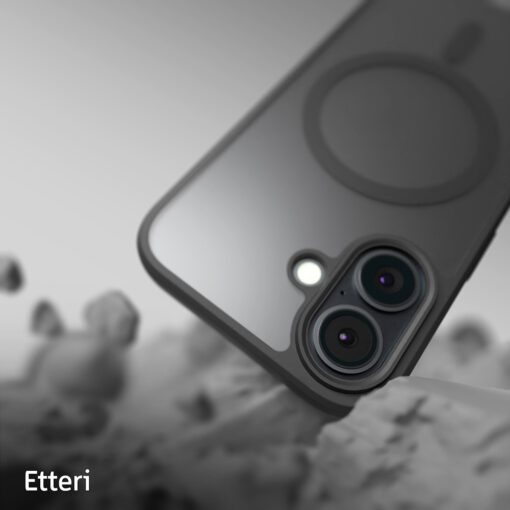Etteri Matt Mag case for iPhone 16 Plus 6,7" black - Image 10