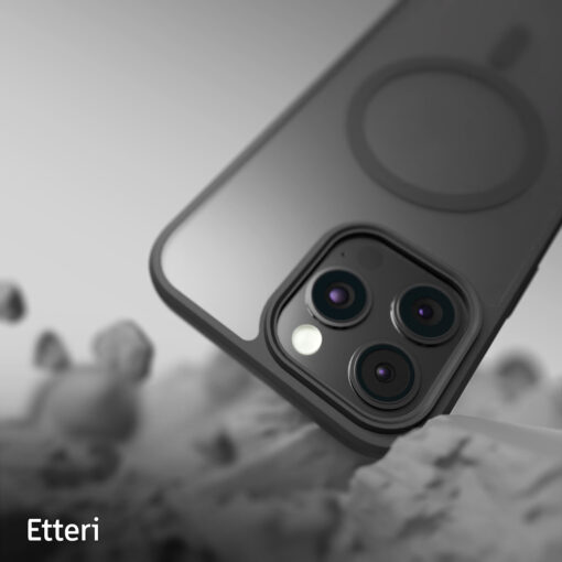 Etteri Matt Mag case for iPhone 16 Pro Max 6,9" black - Image 11