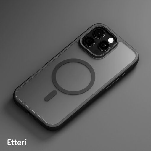 Etteri Matt Mag case for iPhone 16 Pro Max 6,9" black - Image 12