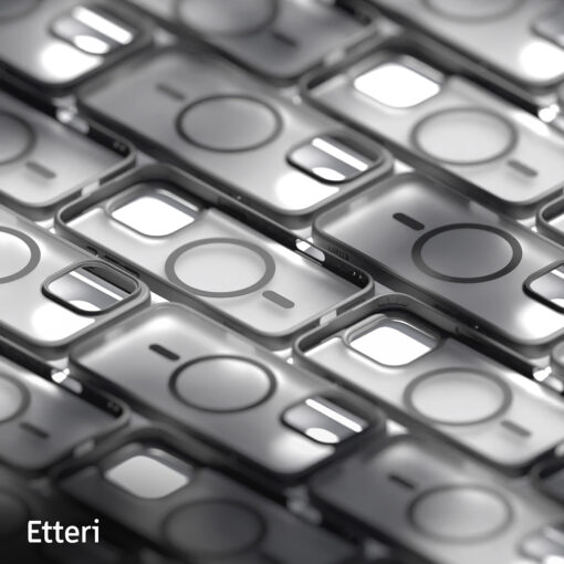 Etteri Matt Mag case for iPhone 16 Pro 6,3" black - Image 10