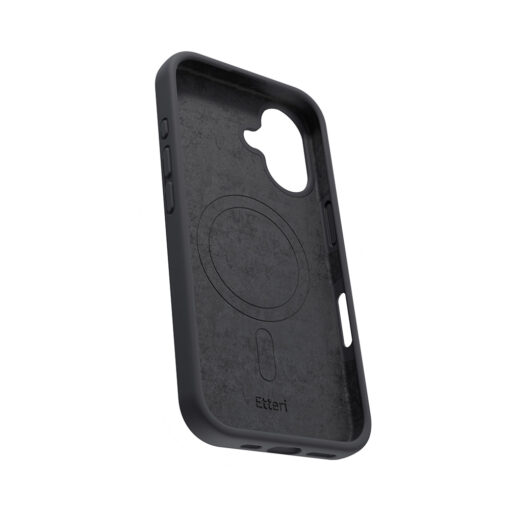 Etteri Silicone Mag case for iPhone 16 Plus 6,7" black - Image 4