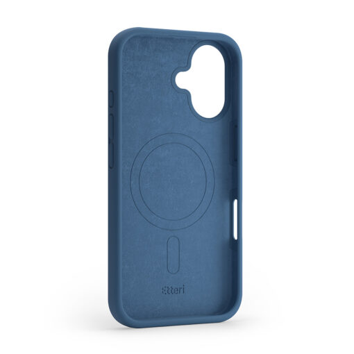 Etteri Silicone Mag case for iPhone 16 Plus 6,7" dark blue - Image 2