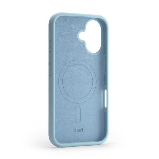 Etteri Silicone Mag case for iPhone 16 Plus 6,7" light blue - Image 2