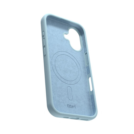 Etteri Silicone Mag case for iPhone 16 Plus 6,7" light blue - Image 4