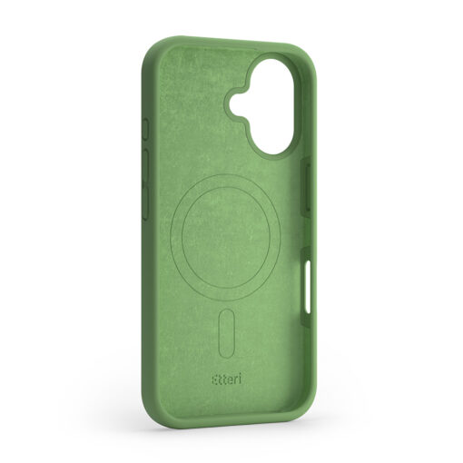 Etteri Silicone Mag case for iPhone 16 Plus 6,7" light green - Image 2