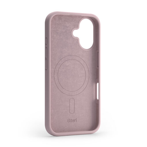 Etteri Silicone Mag case for iPhone 16 Plus 6,7" light pink - Image 2