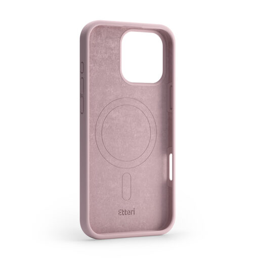Etteri Silicone Mag case for iPhone 16 Pro Max 6,9" light pink - Image 2
