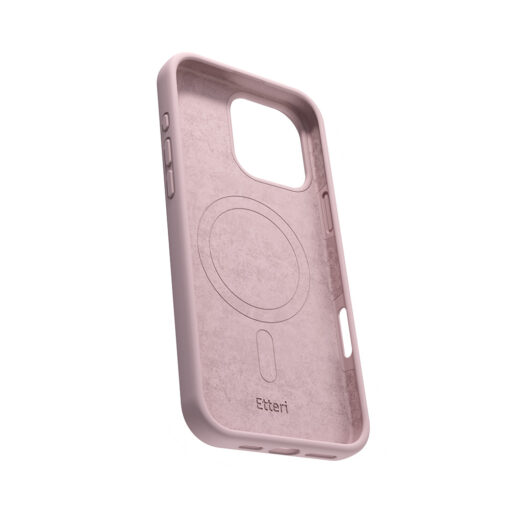 Etteri Silicone Mag case for iPhone 16 Pro Max 6,9" light pink - Image 4