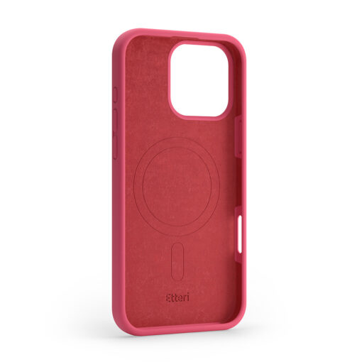 Etteri Silicone Mag case for iPhone 16 Pro Max 6,9" raspberry - Image 2