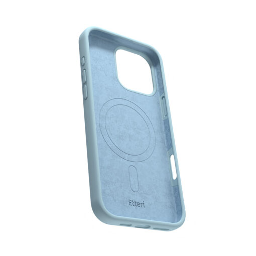 Etteri Silicone Mag case for iPhone 16 Pro 6,3" light blue - Image 4