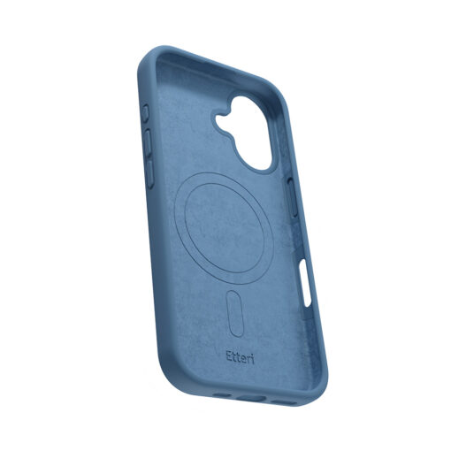 Etteri Silicone Mag case for iPhone 16 6,1" dark blue - Image 4