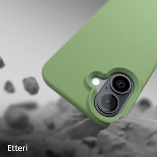 Etteri Silicone Mag case for iPhone 16 Plus 6,7" light green - Image 10