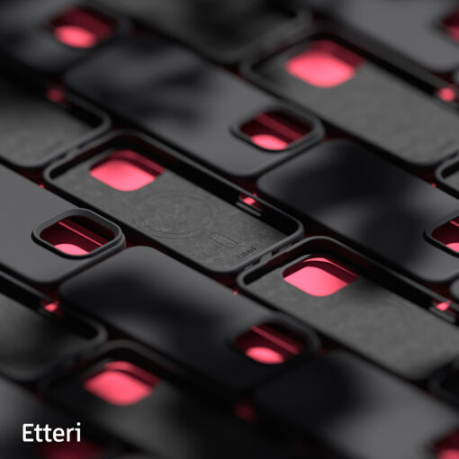 Etteri Silicone Mag case for iPhone 16 Pro Max 6,9" black - Image 9