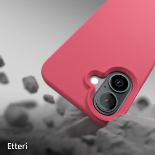 Etteri Silicone Mag case for iPhone 16 6,1" raspberry - Image 10
