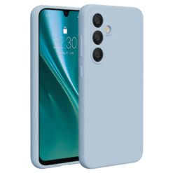Etteri Silicone case for Samsung Galaxy A56 5G light blue