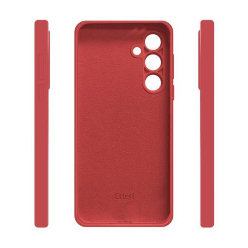 Etteri Silicone case for Samsung Galaxy A56 5G raspberry - Image 4