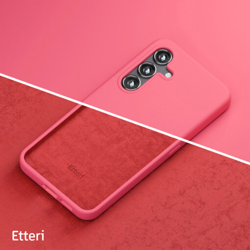 Etteri Silicone case for Samsung Galaxy A56 5G raspberry - Image 7