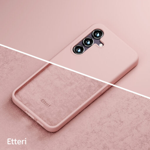 Etteri Silicone case for Samsung Galaxy A56 5G light pink - Image 7