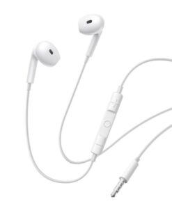 OS-Baseus Encok HZ19 Wired Earphones Moon White