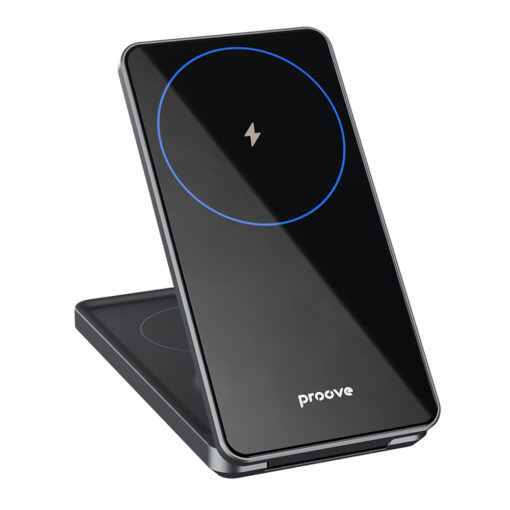 Proove wireless charger Metal Edge 3 in 1 gray - Image 2
