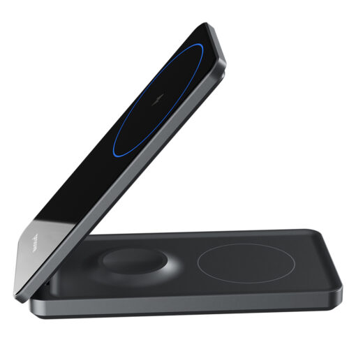 Proove wireless charger Metal Edge 3 in 1 gray - Image 4