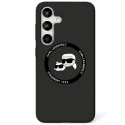 Karl Lagerfeld HC Magnetic Silicone case foruble Heads case for Samsung Galaxy S25 Ultra black