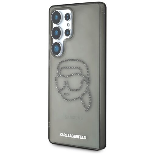 Karl Lagerfeld HC IML Rhinestones K Head case for Samsung Galaxy S25 Ultra black - Image 2