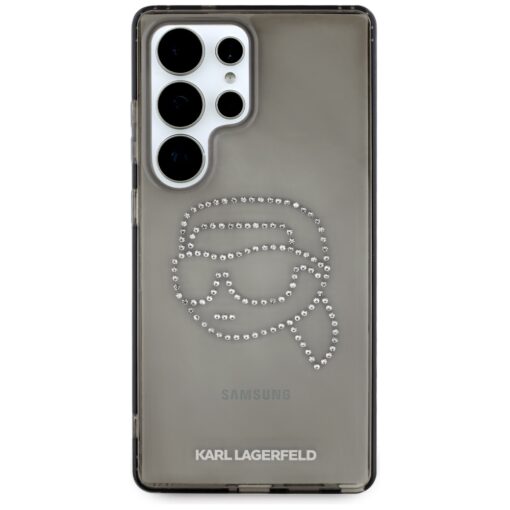 Karl Lagerfeld HC IML Rhinestones K Head case for Samsung Galaxy S25 Ultra black - Image 3