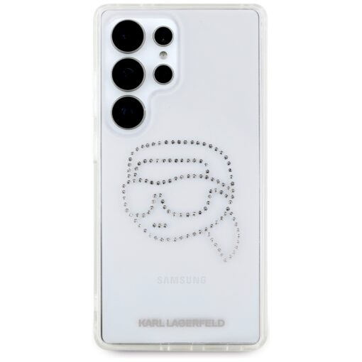 Karl Lagerfeld HC IML Rhinestones K Head case for Samsung Galaxy S25 Ultra transparent - Image 3