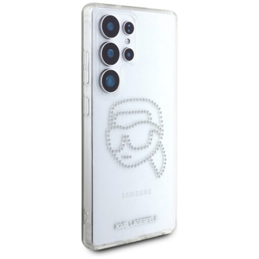 Karl Lagerfeld HC IML Rhinestones K Head case for Samsung Galaxy S25 Ultra transparent - Image 4