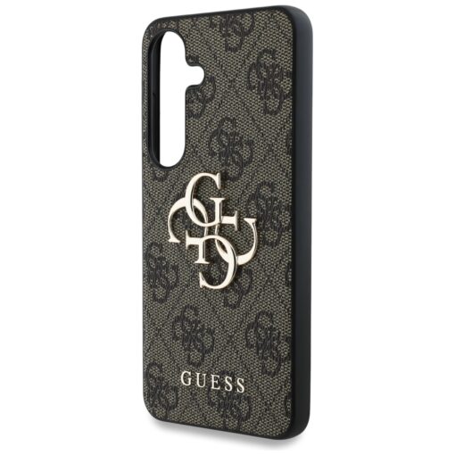 Guess HC 4G PU Big Logo case for Samsung Galaxy S25 brown - Image 6