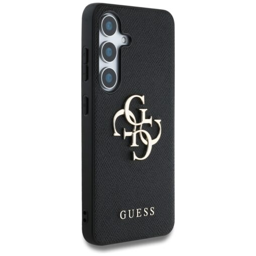 Guess HC PU Grained Big 4G and Classic Logo case for Samsung Galaxy S25 black - Image 4