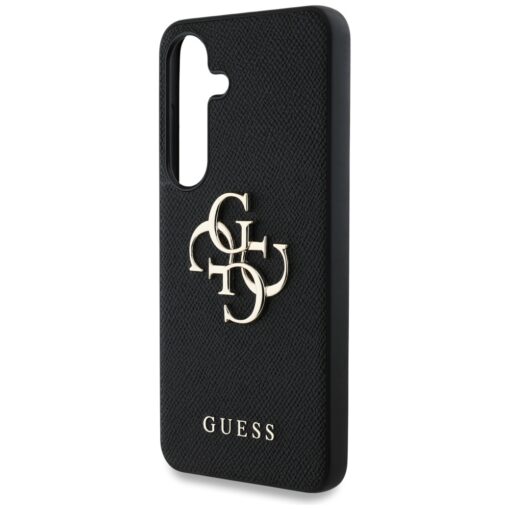 Guess HC PU Grained Big 4G and Classic Logo case for Samsung Galaxy S25 black - Image 6