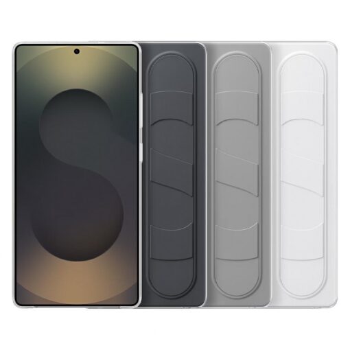 Samsung Standing Grip Case for Samsung Galaxy S25+ Black - Image 6
