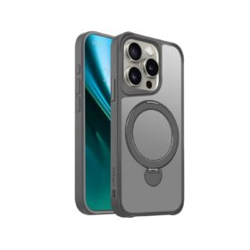 Etteri Matt Mag Ring case for iPhone 15 Pro 6,1" grey