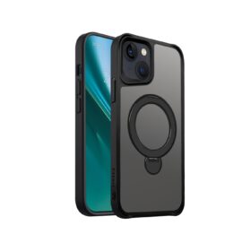 Etteri Matt Mag Ring case for iPhone 13 6,1" black